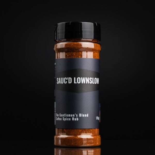 The Gentlemen's Blend Coffee BBQ Rub 2 - Sauc'd Lownslow