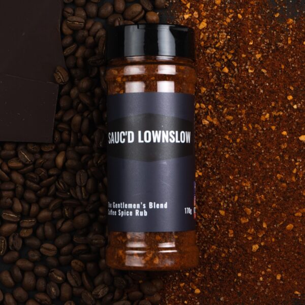 The Gentlemen's Blend Coffee BBQ Rub - Sauc'd Lownslow