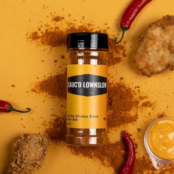 The Hot Chicken Blend BBQ Rub - Sauc'd Lownslow